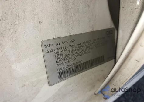 2024 Audi A3 Premium 40 Tfsi Front-Wheel Drive S Tronic z USA, uszkodzony, nr VIN WAUAUDGY2RA054657